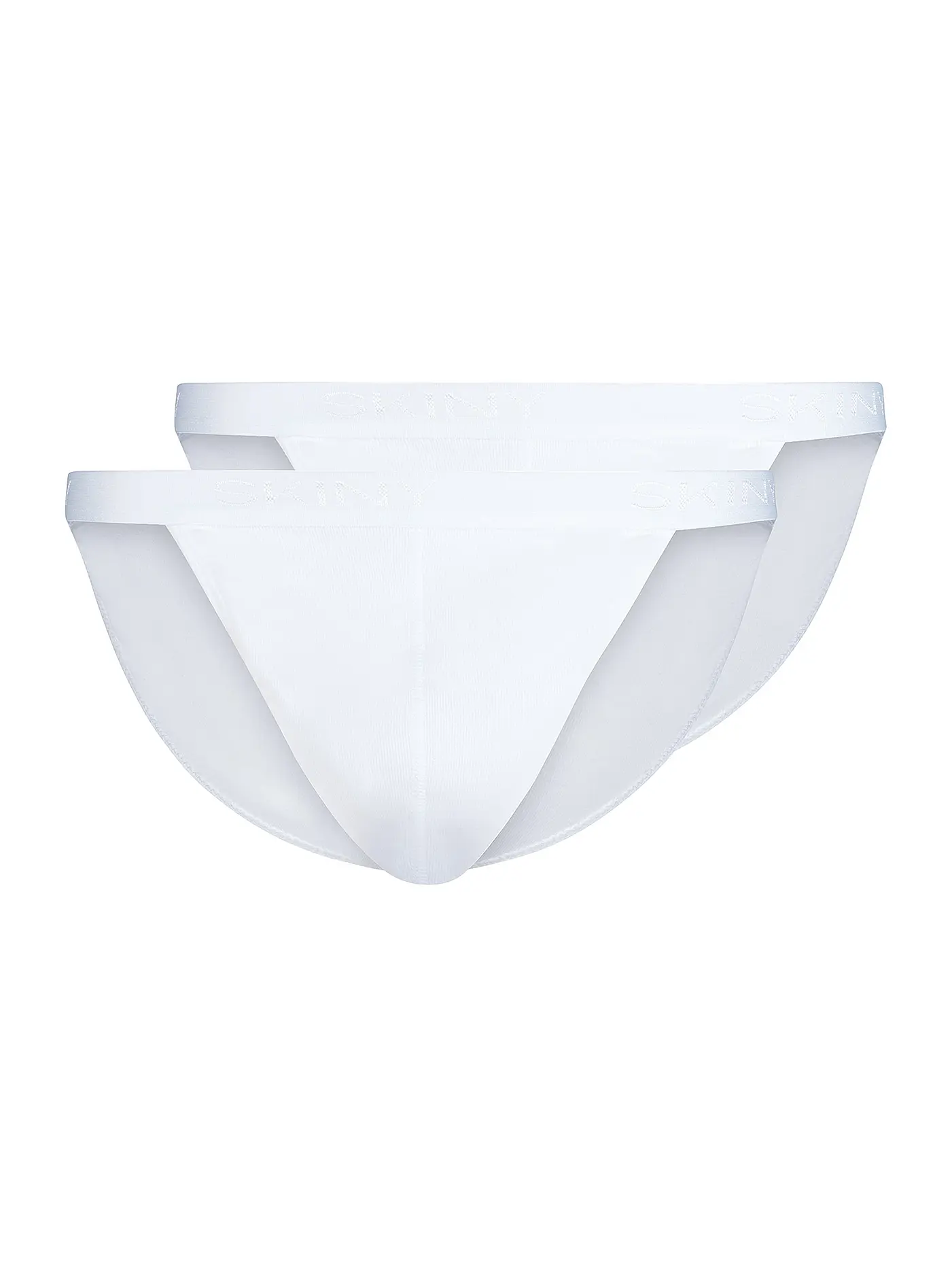 SKINY | Slip - Tanga 2-er Pkg. black | weiss
